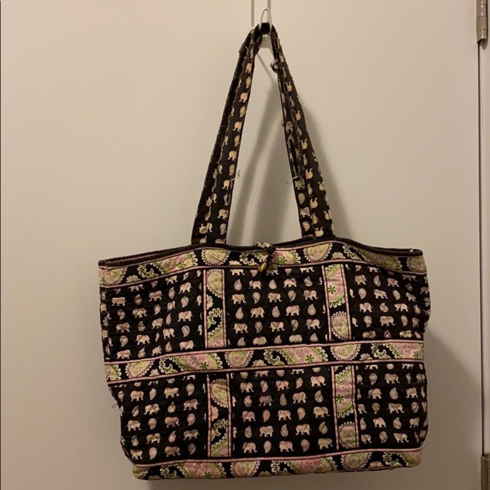 Vera Bradley Pink Elephant Tote